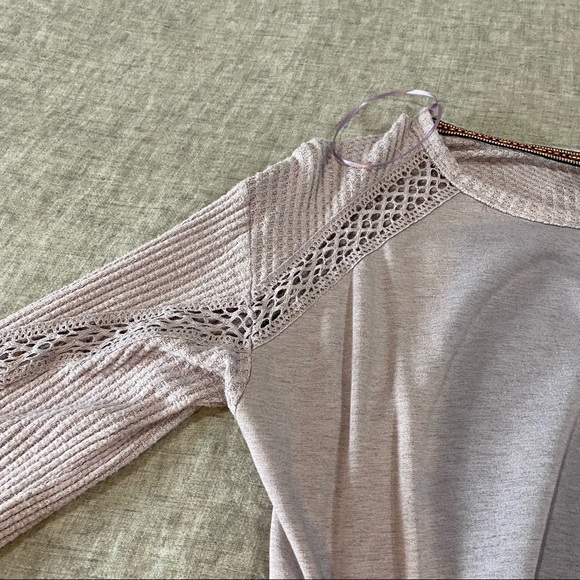 Knox Rose Lilac Purple Long Sleeve Blouse Size Medium - Picture 5 of 11